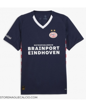 PSV Eindhoven Maglia Gara Casa Repliche 2025-26 Maniche Corte